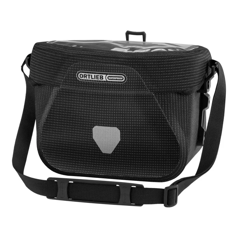 Ortlieb Ultimate Six High Visibility Bar Bag 6.5L - Black